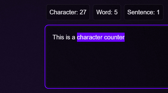 Counter tool
